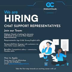 Chat Support Representatives