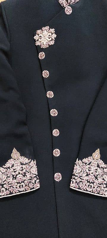 Sherwani with Kulaa and Shalwar Suit 6