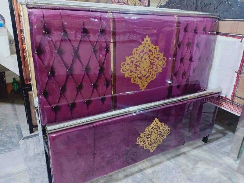 IRON OR STEEL BEDS ON WHOLE SALE RATE 28 THOUSAND TO 45 THOUSAND 4