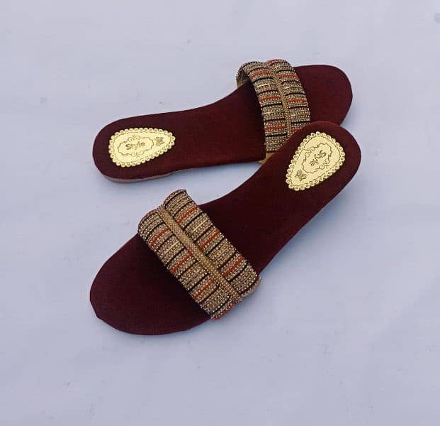 ladies slippers, beautiful slippers, Fancy slippers 1