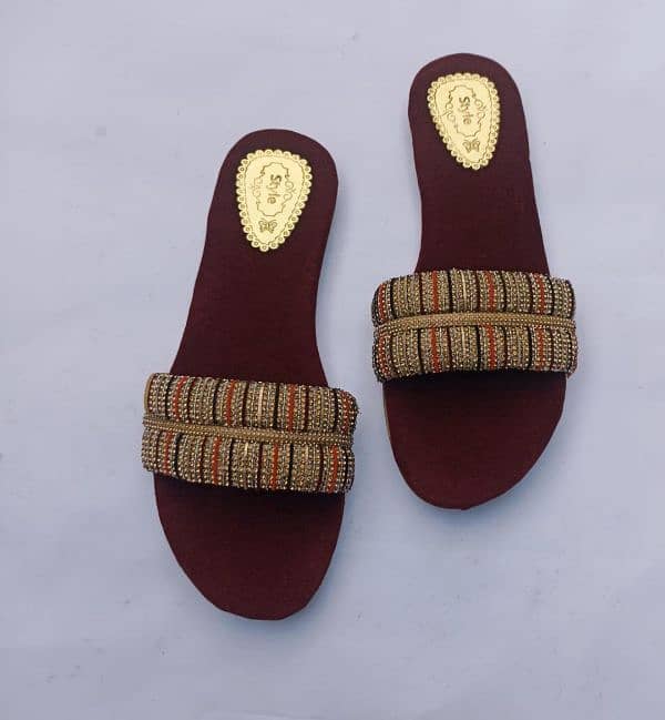 ladies slippers, beautiful slippers, Fancy slippers 5