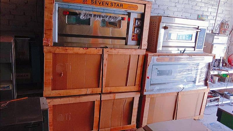 baking oven and hot plate bradding table working table fry 3