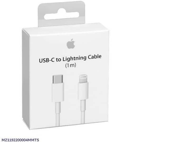 USB-C to lighting Cable (ios) fast charging cable 0