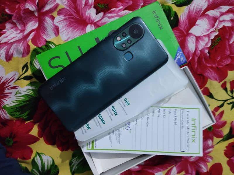 Infinix hot 11s 4 128 with box urgent sale 2