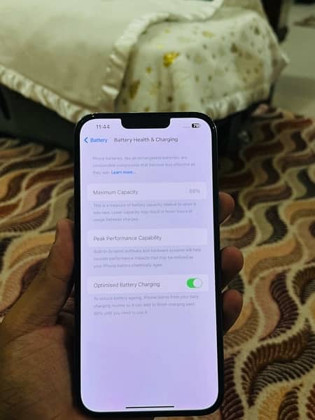 Iphone 13 Pro max 128gb ZAA model PtA Approved 88% with box and cable 6