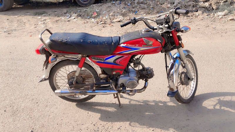 honda 70cc good bike all ok paper 1