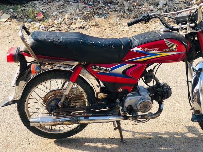 honda 70cc good bike all ok paper 4