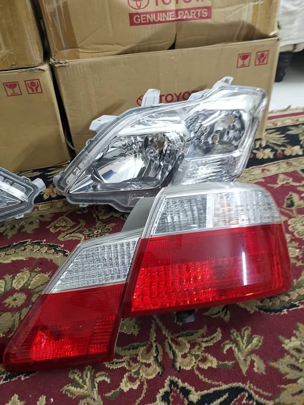 Toyota Premio Headlight Backlight Foglight Cover , Grill 2