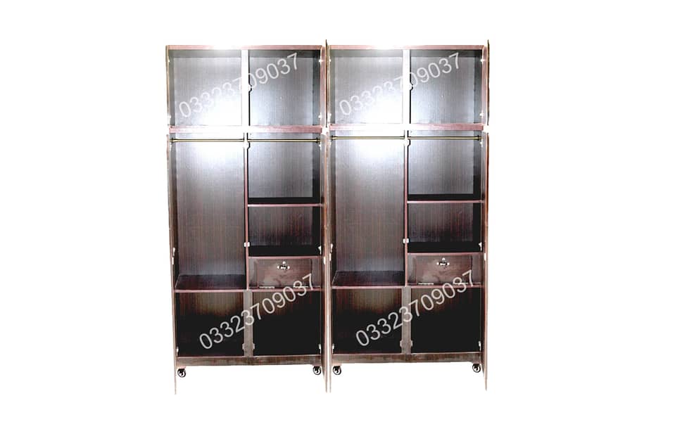 8x8 Feet 16 inch Wooden Cupboard - wardrobe safe almari cabinet 0