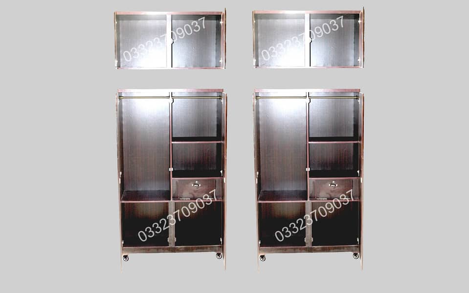 8x8 Feet 16 inch Wooden Cupboard - wardrobe safe almari cabinet 1