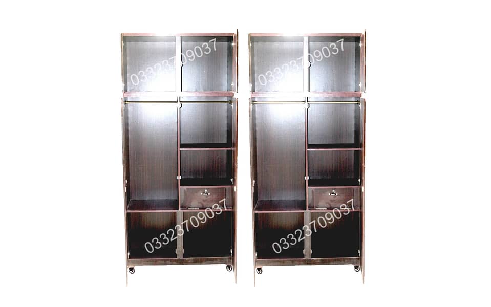 8x8 Feet 16 inch Wooden Cupboard - wardrobe safe almari cabinet 4