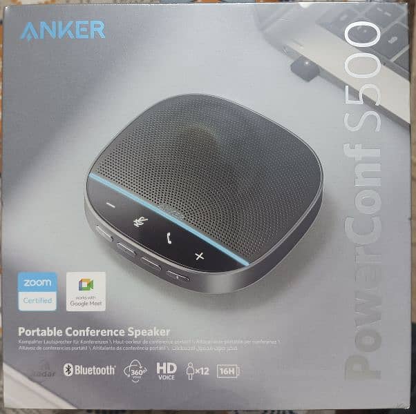 Anker S500 Conference speaker bluetooth 0