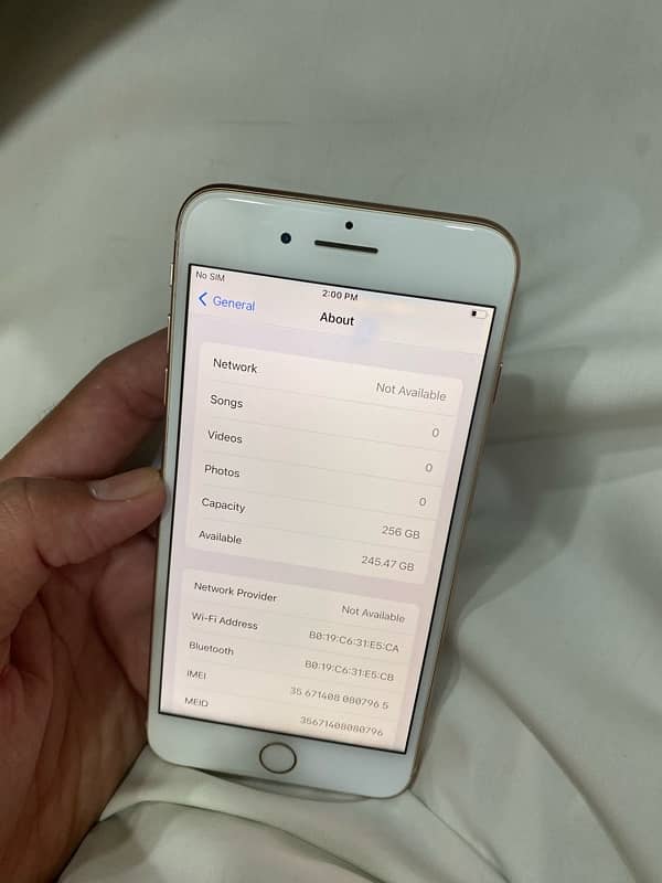 IPhone 8plus 256Gb Pta Approved 1