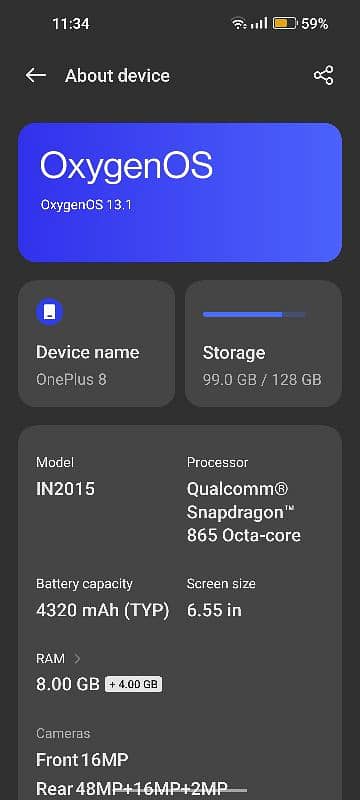 OnePlus 8/128 1