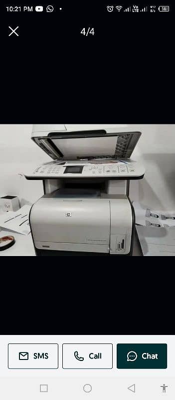 HP laserjet printer cm1312nfi mfp 2