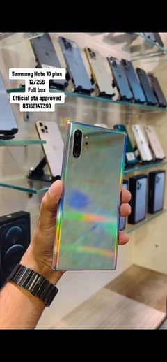 Note 10 plus 12/256GB PTA Approved