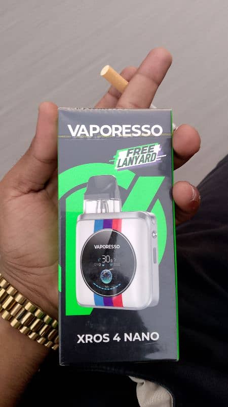 Vaporesso nano 4 just open box with new coil 0