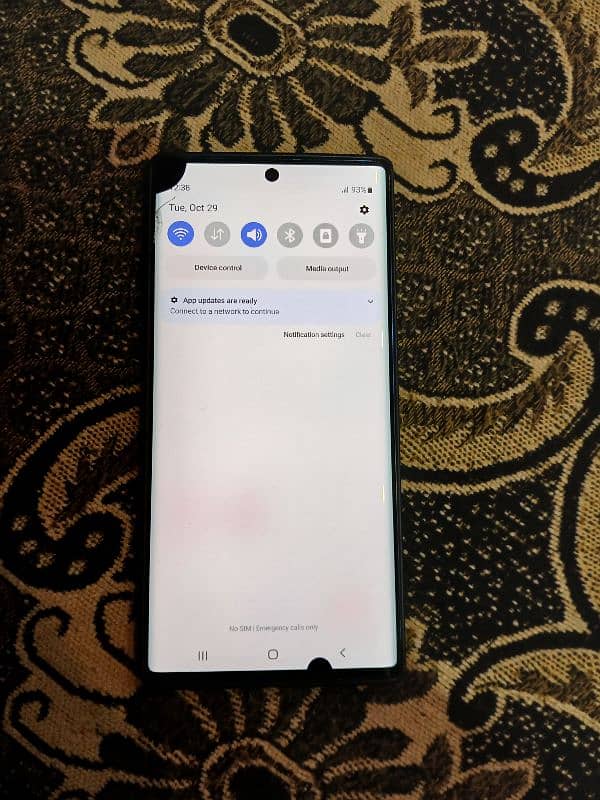 samsung note 10 plus 5g 12/256 2 dot minor side crack 0