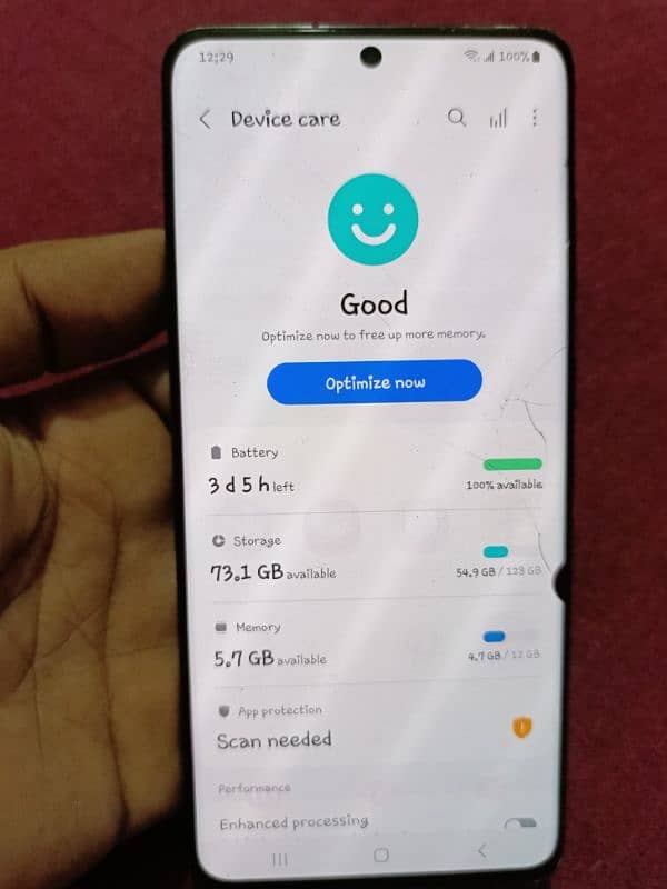 samsung s20+ plus 5g PTA official approved both sims 2