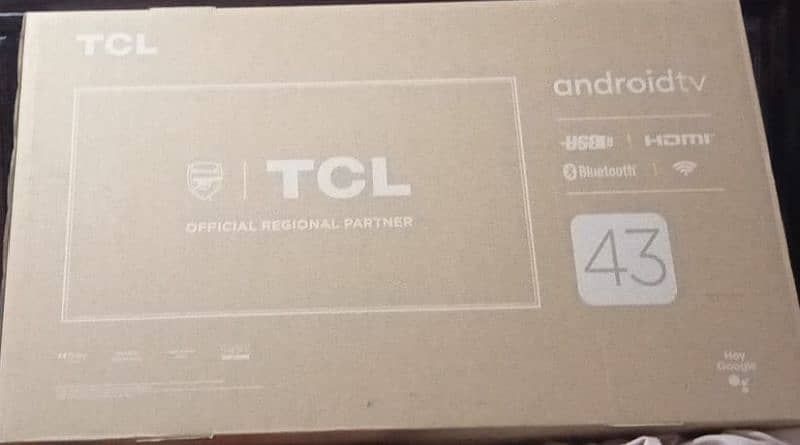 TCL 43 INCH SMART LED TV Model 43L5A 3