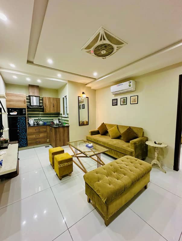 One bedroom apartment for rent on daily basis in bahria town lahore 2