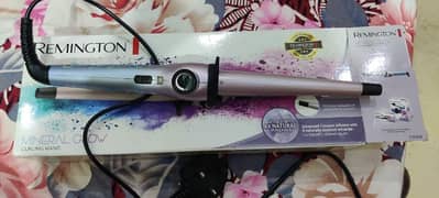 Remington mineral glow curling tong