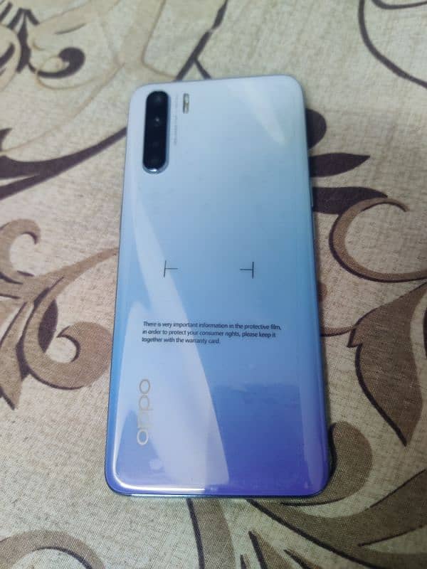 Oppo F15 8gb 256gb Mobile with complete box condition 10/10 0