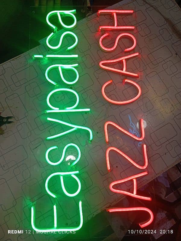 Neon Lights Sign Boards 1