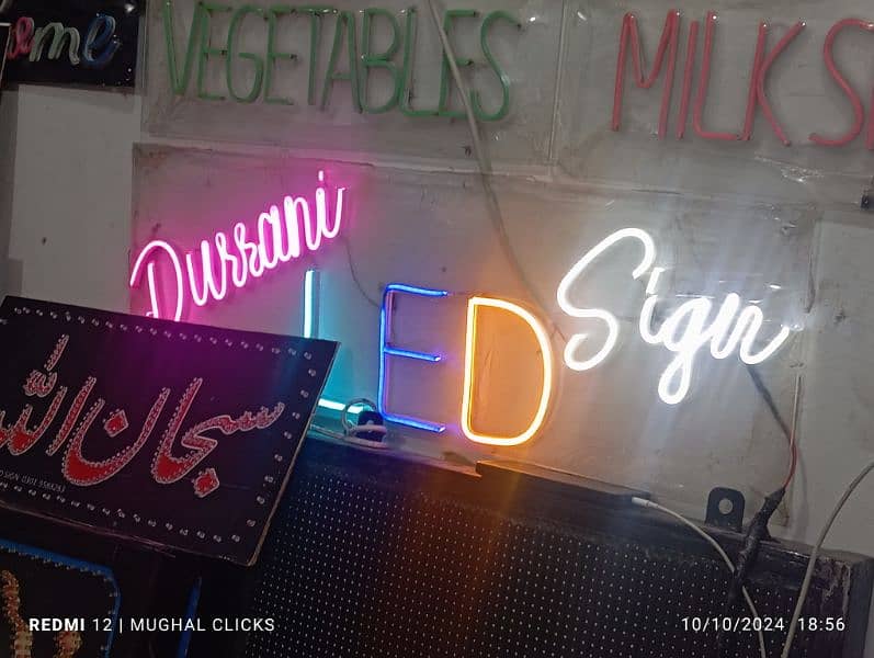 Neon Lights Sign Boards 2