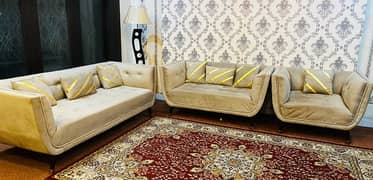 sofa set with table