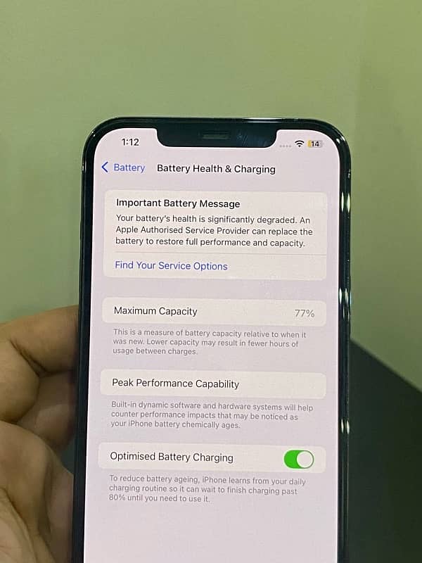 iPhone 12 Pro Max 128 Gb(PTA APPROVED) 6