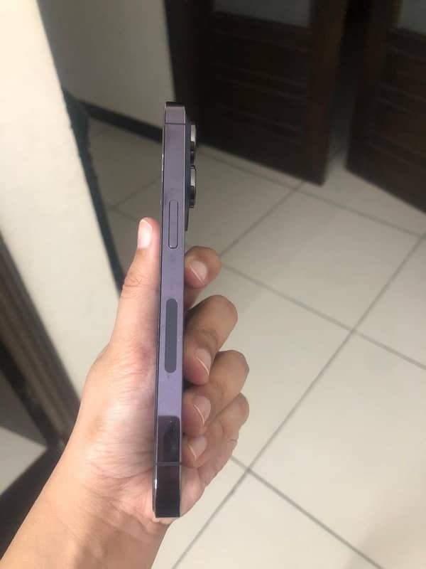 Iphone 14 pro /Deep Purple /128 gb/87% battery health/Non PTA LL/A 6