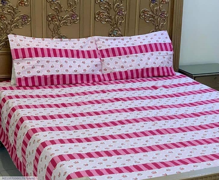 3 pcs cotton sotton patchwork  double bedsheets 10