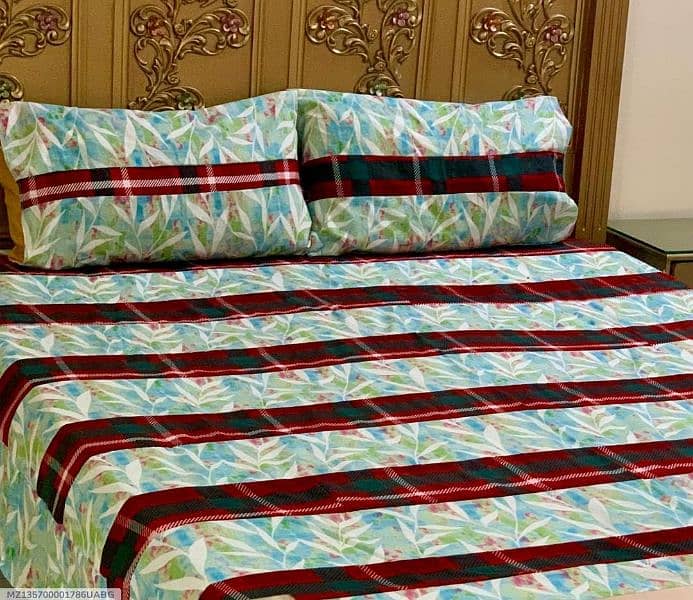 3 pcs cotton sotton patchwork  double bedsheets 11