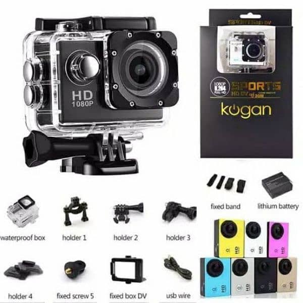 Kogan 4K Waterproof Touchscreen Action Camera 4