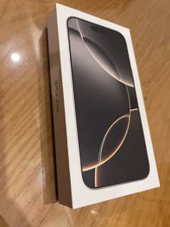 iphone 16 pro max natural titanium 512GB