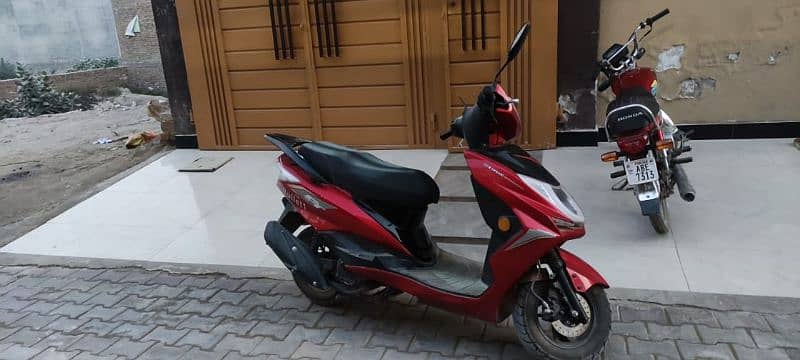 Automatic scooty for Girls 100CC 4