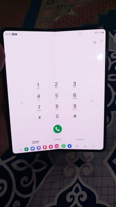 samsung fold3 12GB 512GB NON active dual sim 4moth sim time 1