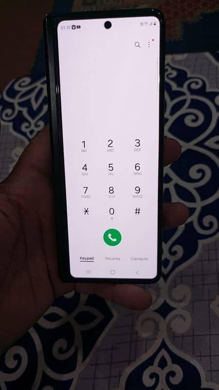 samsung fold3 12GB 512GB NON active dual sim 4moth sim time 3