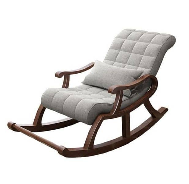 Easy chair solid wood kikar /Rocking Chair/Chair/Sofa/Dewan/Bed 4