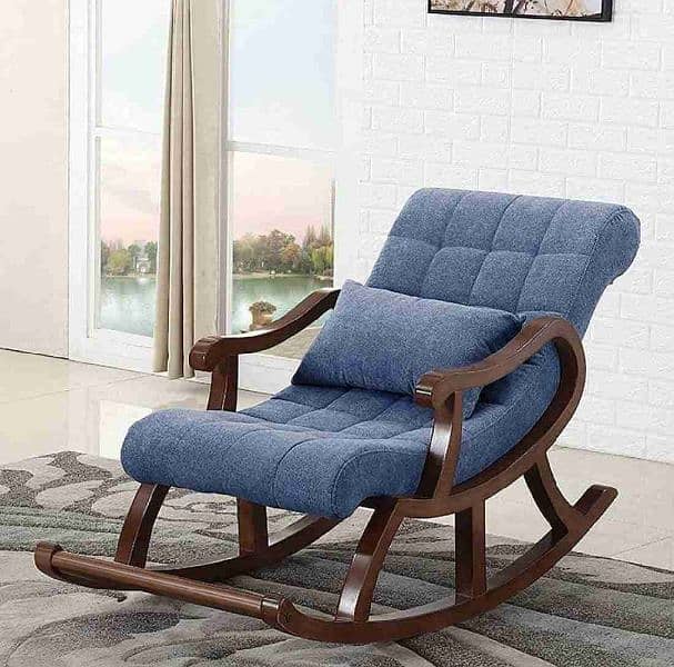 Easy chair solid wood kikar /Rocking Chair/Chair/Sofa/Dewan/Bed 5