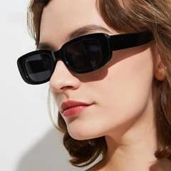 Women's square frame sunglasses 0