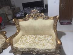 7 seater sofa set with 3 tables original chinioti lakri 0