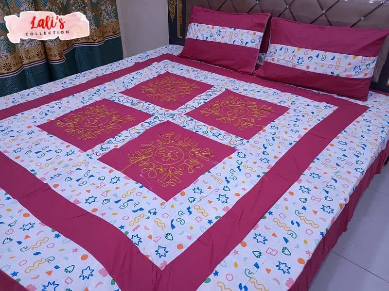 3 Pcs Bed Sheet 7