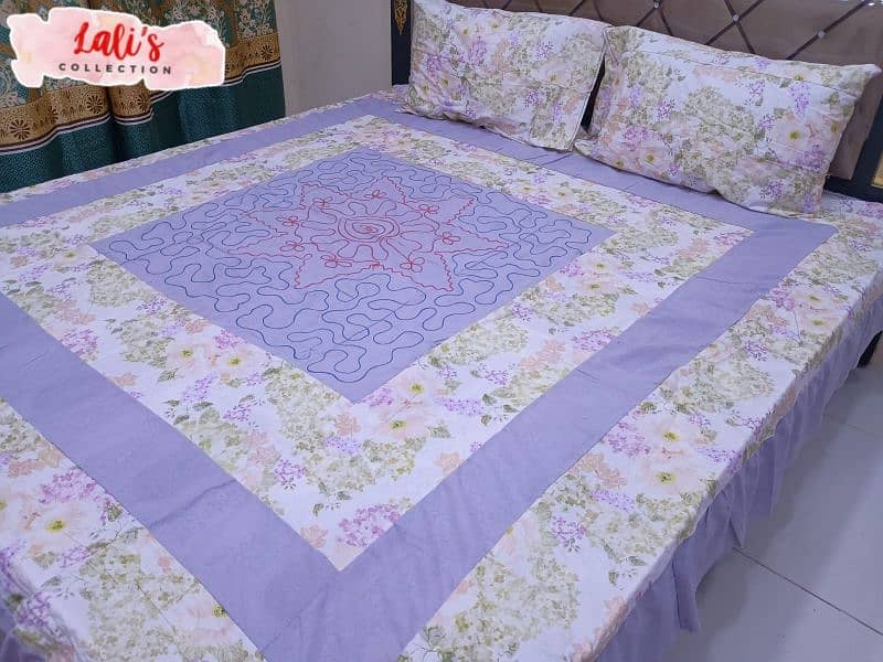 3 Pcs Bed Sheet 10