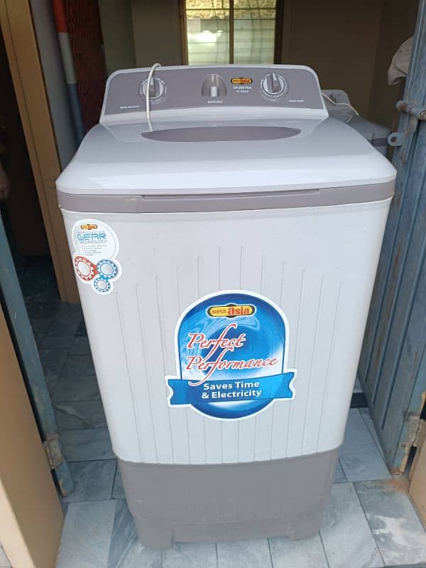 super asia washing machine + dryer 0