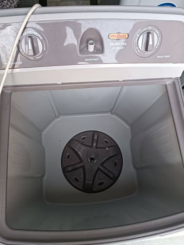 super asia washing machine + dryer 1