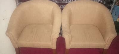 two sofas for sale in a very good condition