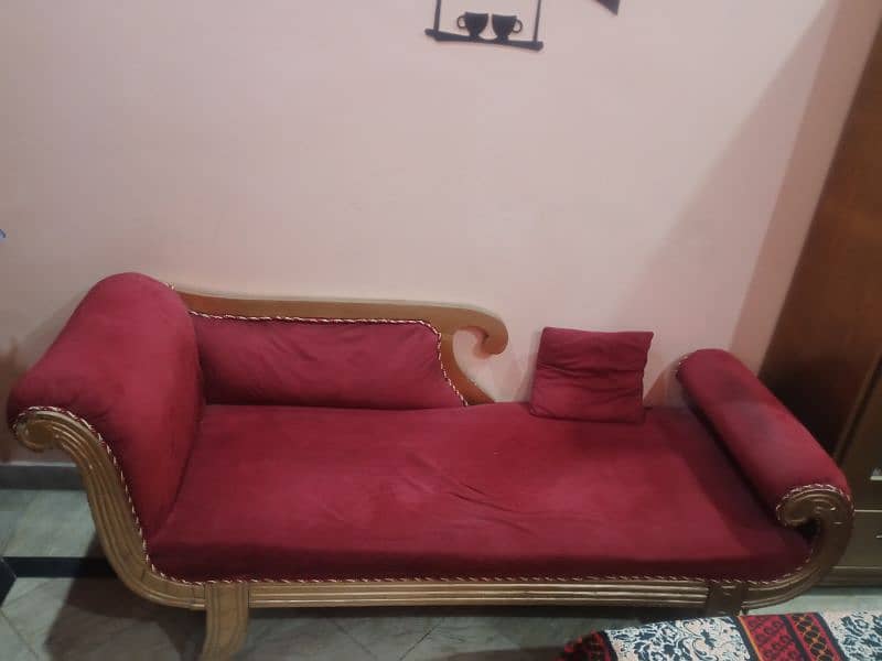 sofa setti mehroon colour 3