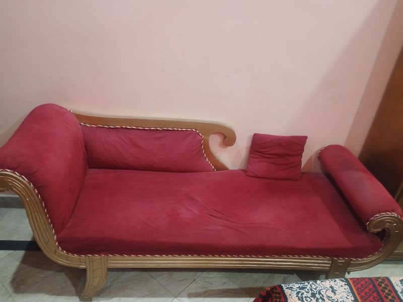 sofa setti mehroon colour 5